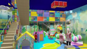 indoor play area, playaza