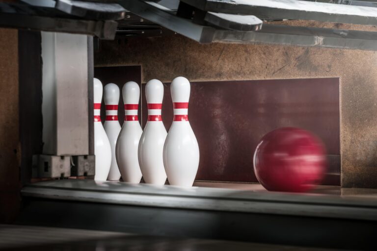 traditional ten-pin bowling