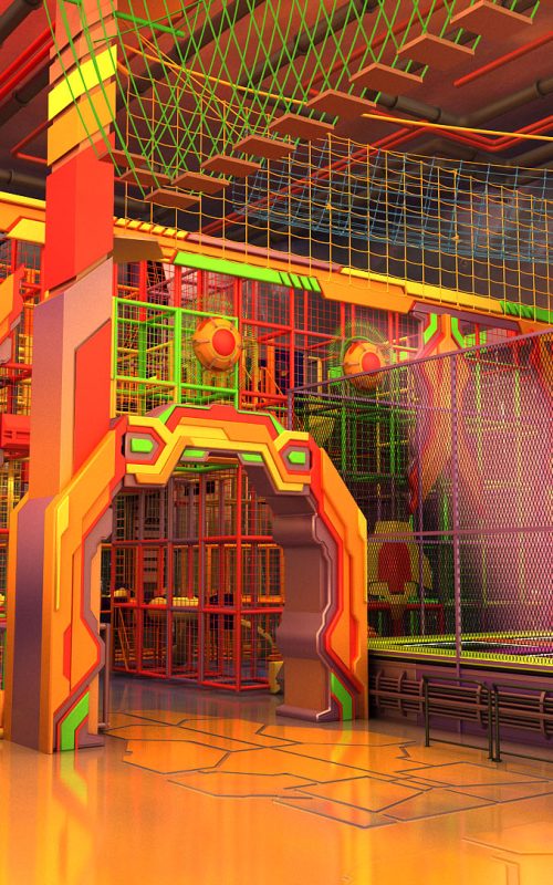 softplay area in space city, orange hub