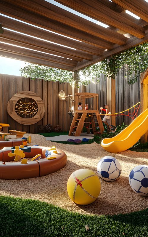 Play area for villas - design, build and supply